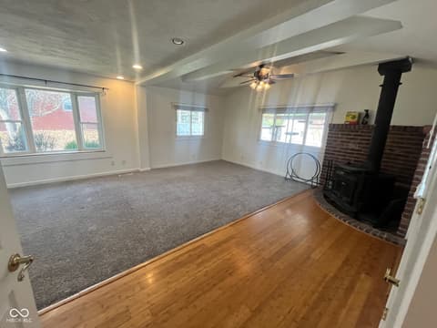 Living room at 220 Webb Drive, Indianapolis, IN