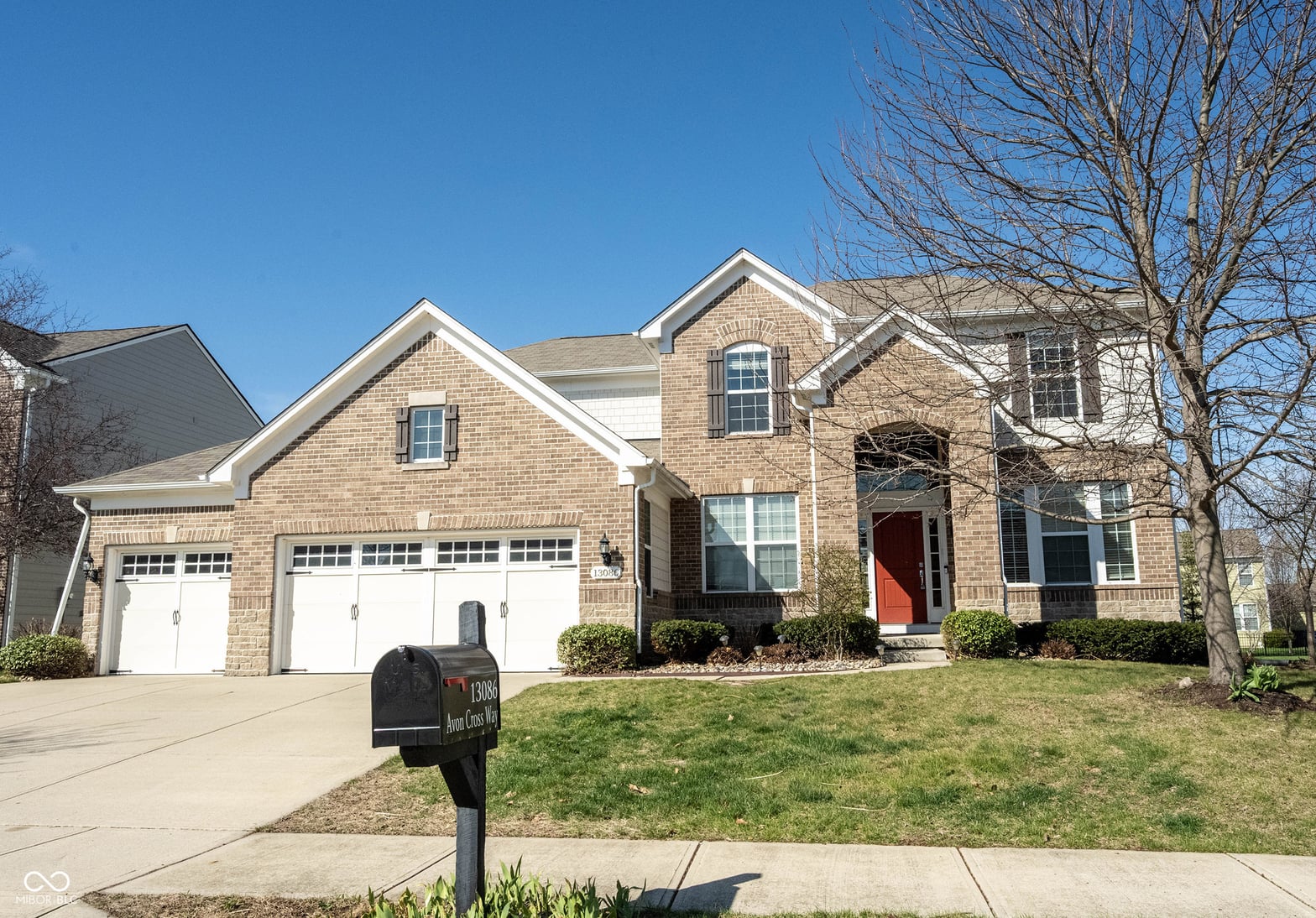 Front exterior at 13086 Avon Cross Way, Fishers, IN