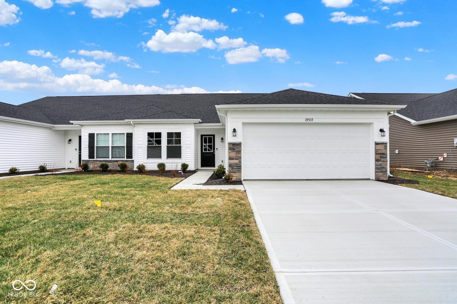 Front exterior at 19537 Atwater Avenue, Sheridan, IN