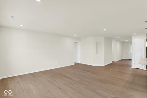 Family room at 19537 Atwater Avenue, Sheridan, IN — Spacious, bright family room with modern finishes.
