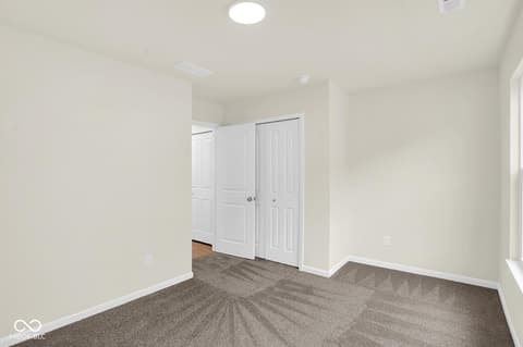 Bedroom at 19537 Atwater Avenue, Sheridan, IN — Bright, spacious bedroom with modern finishes.