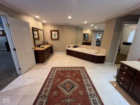 Bathroom at 17 Windridge Street, Anderson, IN