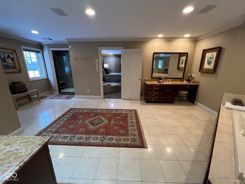 Bathroom at 17 Windridge Street, Anderson, IN