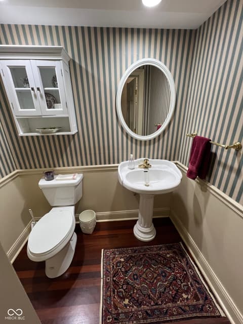 Bathroom at 17 Windridge Street, Anderson, IN