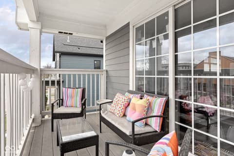Balcony — 2038 N College Avenue, Indianapolis, IN