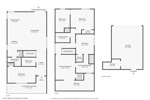 Floor Plan — 2038 N College Avenue, Indianapolis, IN