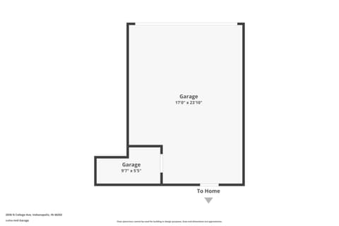Floor Plan — 2038 N College Avenue, Indianapolis, IN