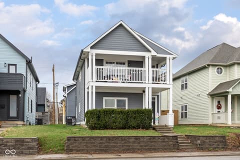 Front exterior at 2038 N College Avenue, Indianapolis, IN