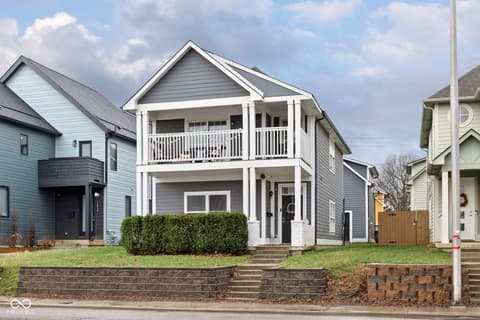 Front exterior at 2038 N College Avenue, Indianapolis, IN