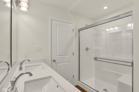 Primary bathroom at 19488 Atwater, Sheridan, IN