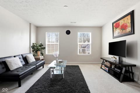 Living room at 516 Dietz Drive, Greenwood, IN