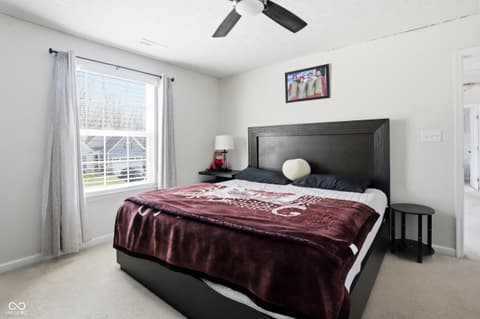 Bedroom at 516 Dietz Drive, Greenwood, IN