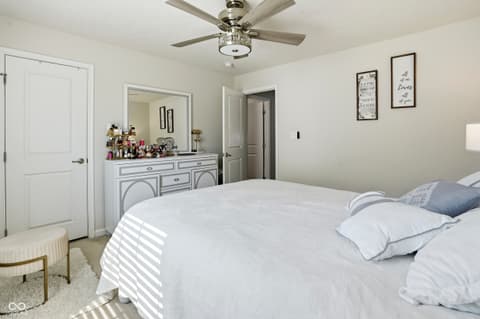 Bedroom at 516 Dietz Drive, Greenwood, IN