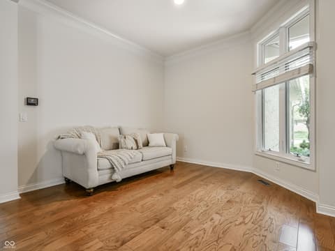 Living room at 12344 St Armands Circle, Carmel, IN