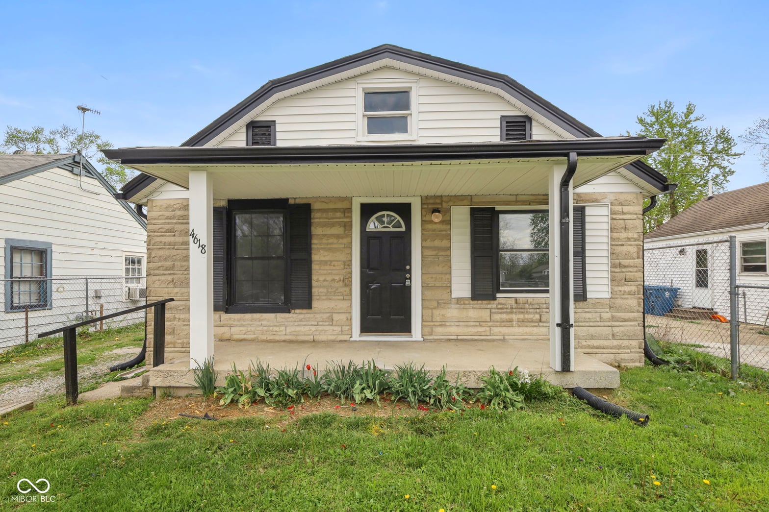 Front exterior at 4618 W Beecher Street, Indianapolis, IN