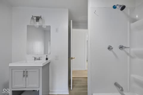 Bathroom at 4618 W Beecher Street, Indianapolis, IN
