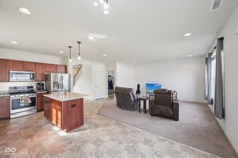 Kitchen at 6660 Harvest Moon Lane, Whitestown, IN