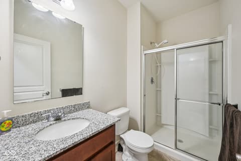 Bathroom at 6660 Harvest Moon Lane, Whitestown, IN