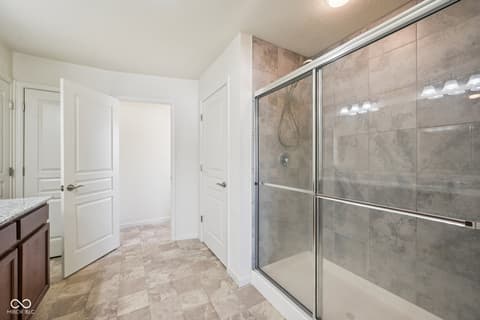 Bathroom at 6660 Harvest Moon Lane, Whitestown, IN