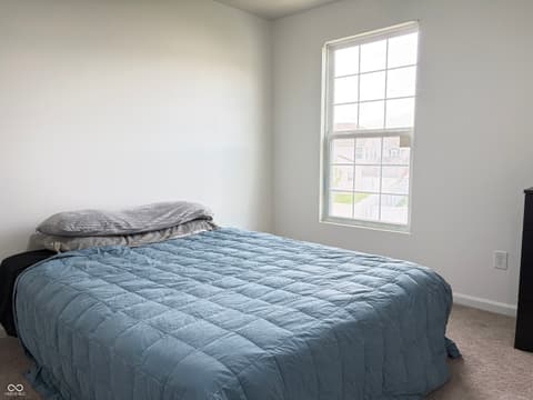 Bedroom at 6660 Harvest Moon Lane, Whitestown, IN