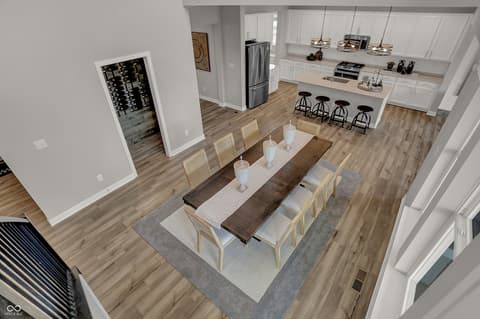 Kitchen at 19805 Hazelnut Boulevard, Noblesville, IN — Bright open kitchen with island and modern finishes.