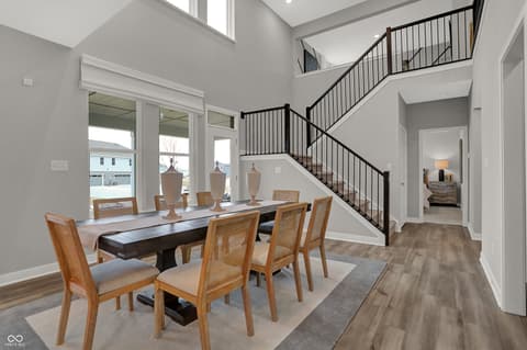 Dining room at 19805 Hazelnut Boulevard, Noblesville, IN