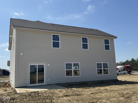 Front exterior at 544 Wise Way, Arcadia, IN