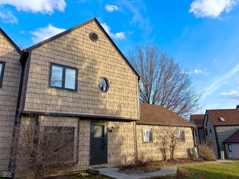 Front exterior at 9728 Revere Way, Indianapolis, IN