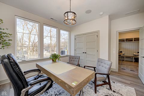 Home office at 162 Midland Trace Loop, Westfield, IN