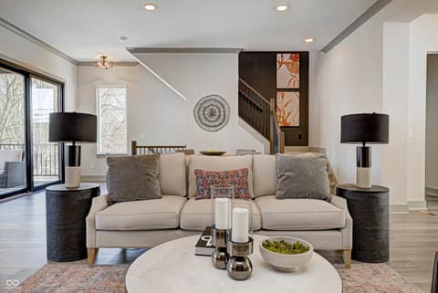 Living room at 162 Midland Trace Loop, Westfield, IN