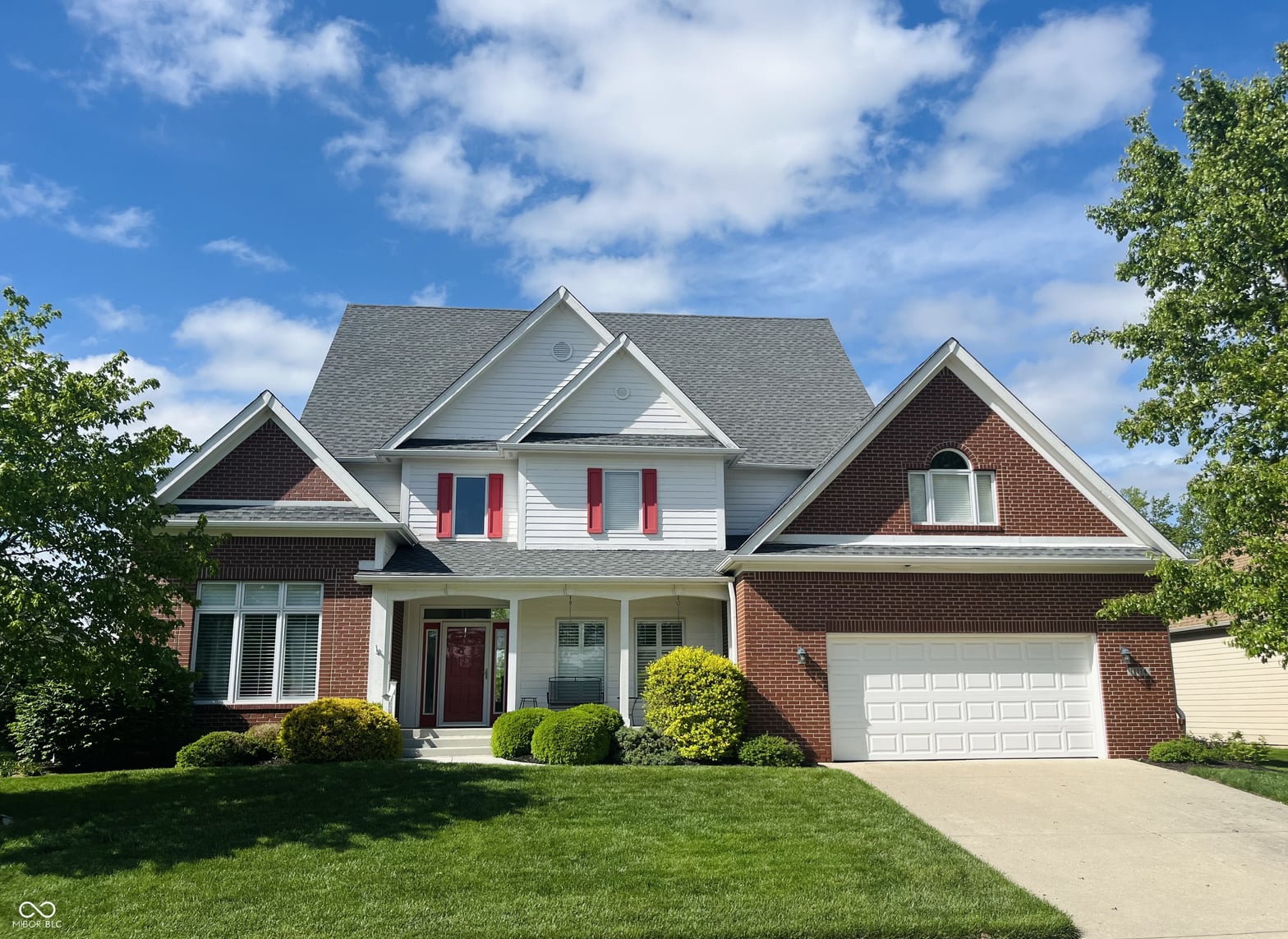 Front exterior at 11114 Turfgrass Way, Indianapolis, IN