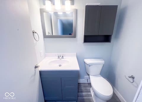 Bathroom at 8350 Paso Del Norte Court, Indianapolis, IN