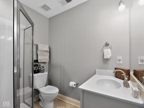 Bathroom at 5688 Victoria Bluffs Drive, Newburgh, IN