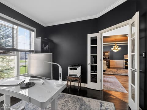 Home office at 5688 Victoria Bluffs Drive, Newburgh, IN