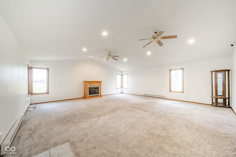 Family room at 1334 S Onyx Court, New Castle, IN