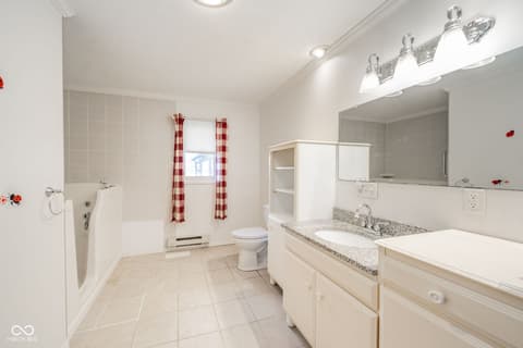 Bathroom at 1334 S Onyx Court, New Castle, IN