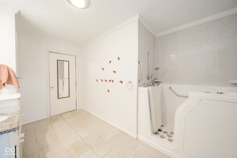 Bathroom at 1334 S Onyx Court, New Castle, IN