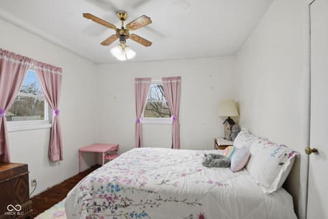 Bedroom at 8621 S CR 800 W, Daleville, IN