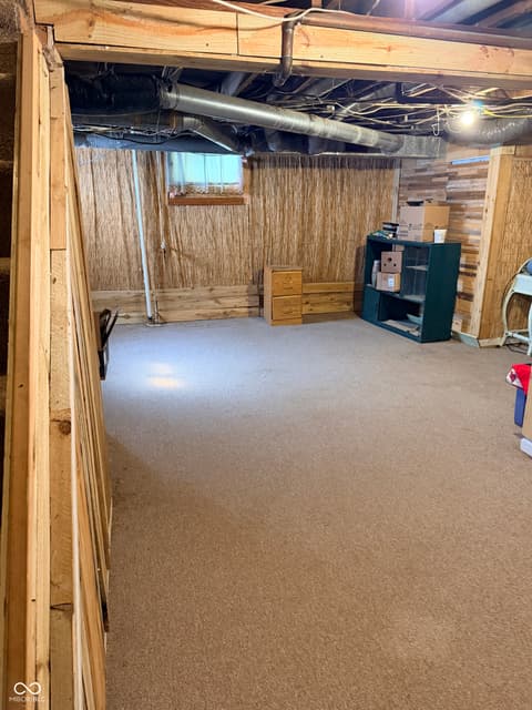 Basement at 109 E Washington Street, Mooresville, IN