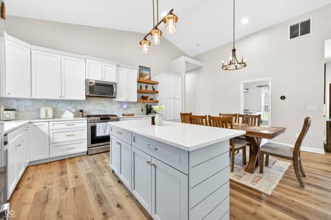 Kitchen at 4724 Covered Bridge Road, Nashville, IN