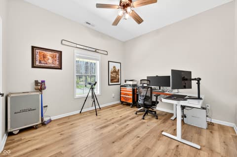 Bedroom at 4724 Covered Bridge Road, Nashville, IN