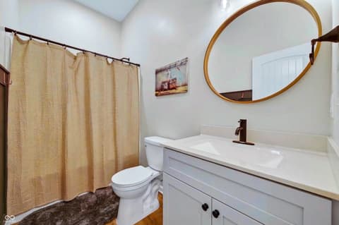 Bathroom at 4724 Covered Bridge Road, Nashville, IN