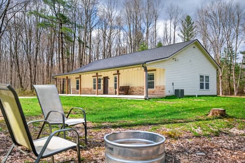 Yard at 4724 Covered Bridge Road, Nashville, IN