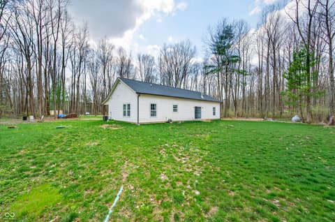 Side exterior at 4724 Covered Bridge Road, Nashville, IN