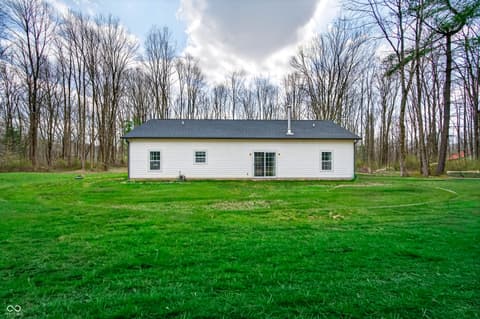 Backyard at 4724 Covered Bridge Road, Nashville, IN