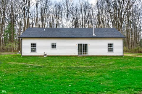 Backyard at 4724 Covered Bridge Road, Nashville, IN