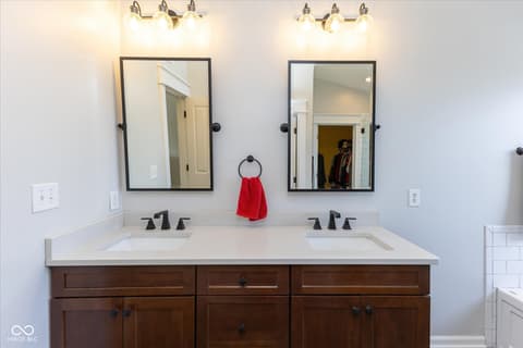 Bathroom at 2394 Woodcreek Crossing Boulevard, Avon, IN