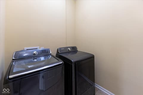 Laundry room at 2394 Woodcreek Crossing Boulevard, Avon, IN