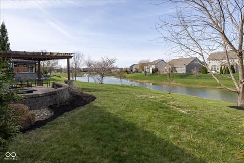 Yard at 2394 Woodcreek Crossing Boulevard, Avon, IN