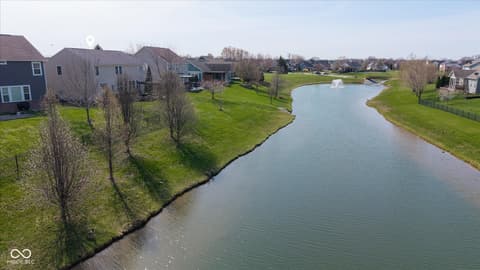 Aerial view at 2394 Woodcreek Crossing Boulevard, Avon, IN